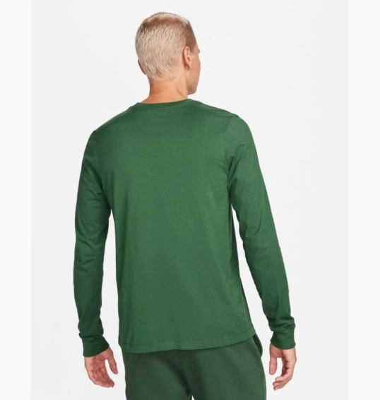 Лонгслів Nike Longsleeve Nsw Club Tee green AR5193-323 фото 2 — інтернет-магазин Tapok