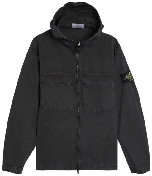 Світшот Stone Island Overshirt 'Charcoal'  black 8015106WN V0165 фото 1 — інтернет-магазин Tapok