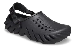 Тапочки CROCS Echo Clog Shoes Black 207937-001