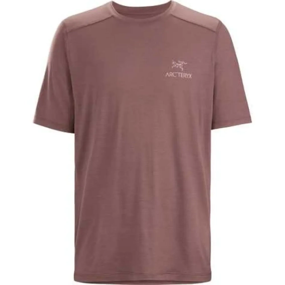 Футболка Arcteryx lonia Merino Wool Arc&#39;Word SS Men&#39;s in Brown L08527200 фото 5 — интернет-магазин Tapok