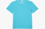Футболка Lacoste Men's Regular Fit Branded blue tee TH9687 51 SPI Фото 1