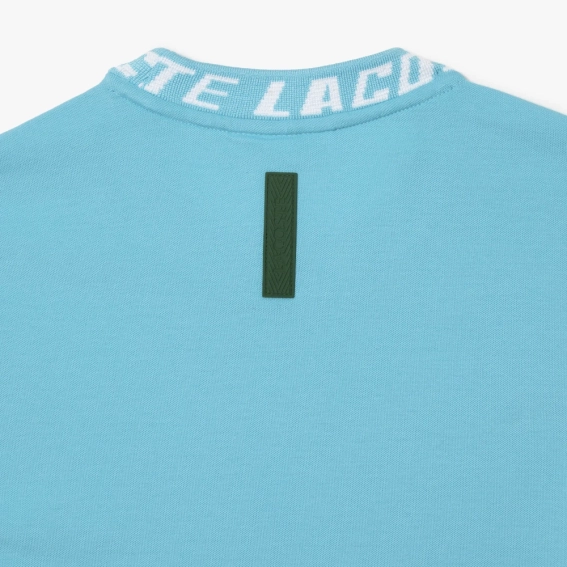 Футболка Lacoste Men's Regular Fit Branded blue tee TH9687 51 SPI фото 3 — інтернет-магазин Tapok