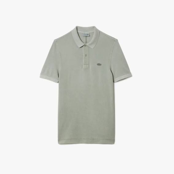 Футболка LACOSTE MEN’S ORGANIC COTTON NATURAL DYE   Light Green PH5603 51 K34 фото 2 — інтернет-магазин Tapok