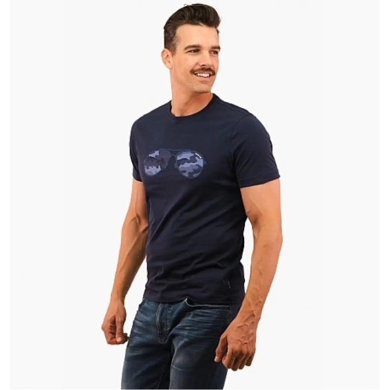 Футболка Michael Kors Camo Aviator Short Sleeve Tee CS351IEFV4 фото 2 — интернет-магазин Tapok