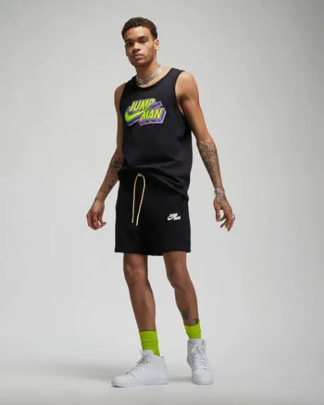 Футболка Nike Air Jordan Jumpman Graphic Tank Top Black DM1450-010 фото 5 — интернет-магазин Tapok