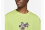 Футболка NIKE AIR Max 90 Embroidered T-Shirt Casual Comfort Lime Green DO9211-736 Фото 2