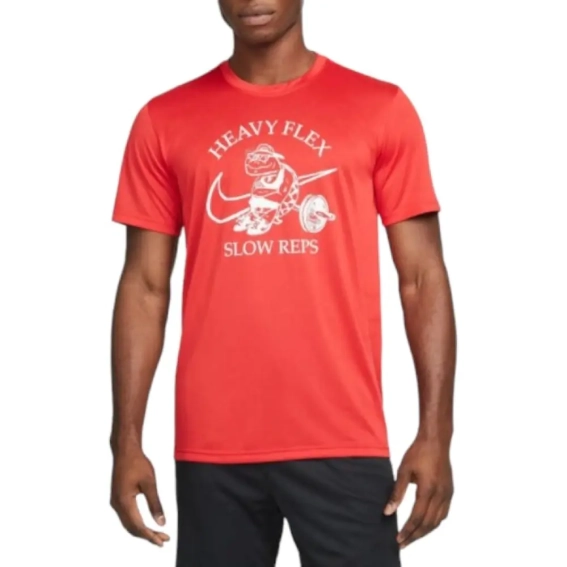 Футболка Nike Men's Dri-FIT Legend Short Sleeve T-Shirt red DM6283-657 фото 1 — інтернет-магазин Tapok