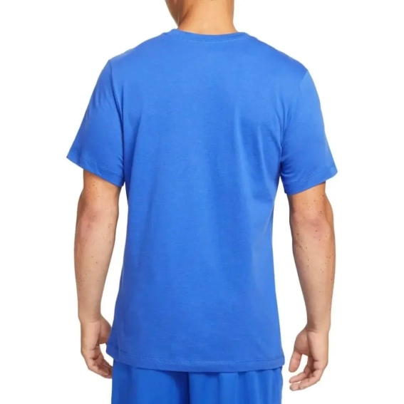 Футболка Nike Mens Soccer T-Shirt Blue DH3890-481 фото 3 — интернет-магазин Tapok