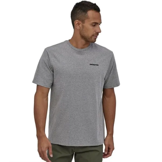 Футболка Patagonia m's p-6 logo responsibili tee 38504 GLH фото 1 — інтернет-магазин Tapok