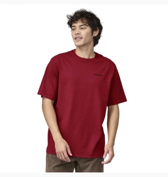 Футболка Patagonia P-6 Logo Responsibili-Tee T-Shirt Red 38504TGRD фото 3 — інтернет-магазин Tapok