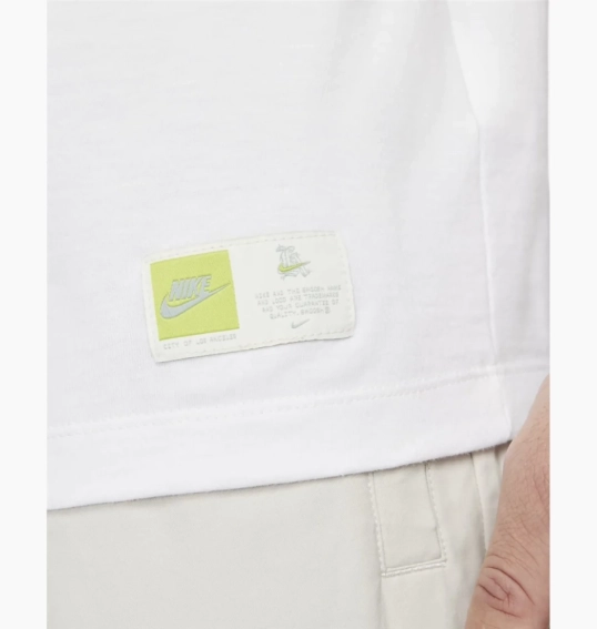 Футболка Rare Nike Men&#39;s Los Angeles Nike World T-Shirt Just Do It DR9785-100 фото 4 — интернет-магазин Tapok