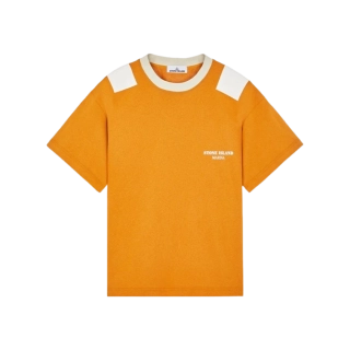 Футболка Stone Island Marina Printed Orange Tee 7915223X3 V0013