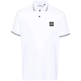 Футболка Stone Island polo white 80152SC18 A1001
