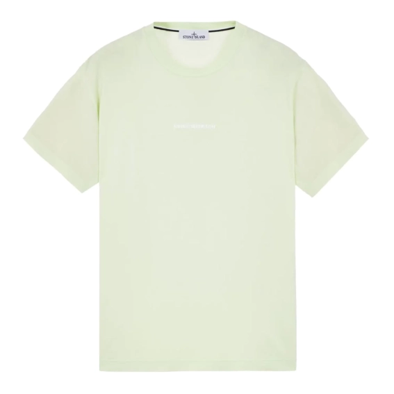 Футболка T-SHIRT STONE ISLAND JAUNE LOGO CARRE 78152NS81 V0052 фото 1 — интернет-магазин Tapok