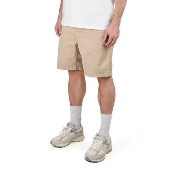 Шорты CARHARTT WIP FLINT SHORT BROWN I030480.G1.GD.03 фото 2 — интернет-магазин Tapok
