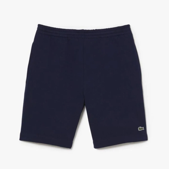Шорты Lacoste Organic Brushed Cotton Fleece Shorts Blue GH9627 51 166 фото 1 — интернет-магазин Tapok