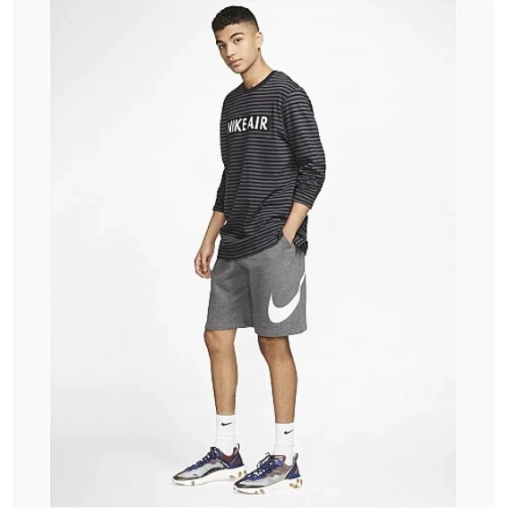Шорты Nike Mens Graphic Shorts Grey BV2721-071 фото 2 — интернет-магазин Tapok