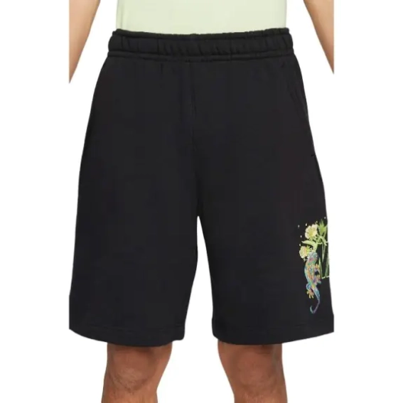 Шорты Nike Sportswear Men&#39;s Fleece Embroidered Graphic Shorts (Black) DV0055-010 фото 1 — интернет-магазин Tapok