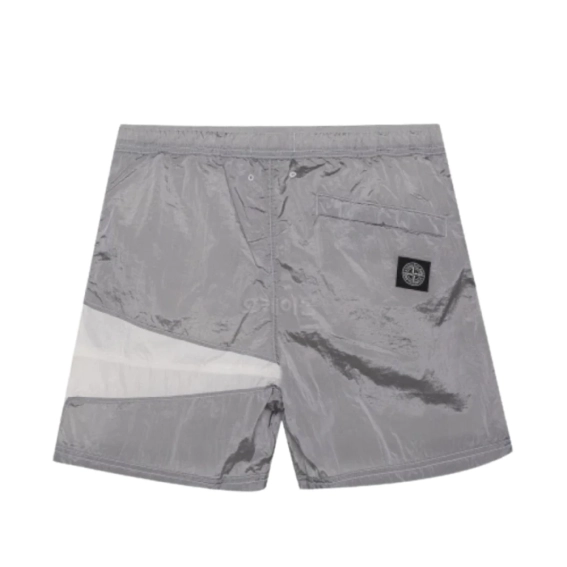 Шорты Stone Island shorts nylon grey 7615B0142 V0080 фото 2 — интернет-магазин Tapok