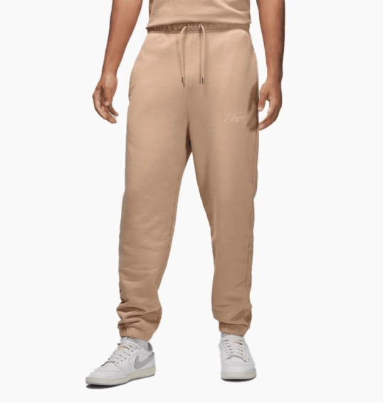 Брюки Jordan x Union MJ Fleece Pants Bio Beige DV7336-296 фото 1 — интернет-магазин Tapok