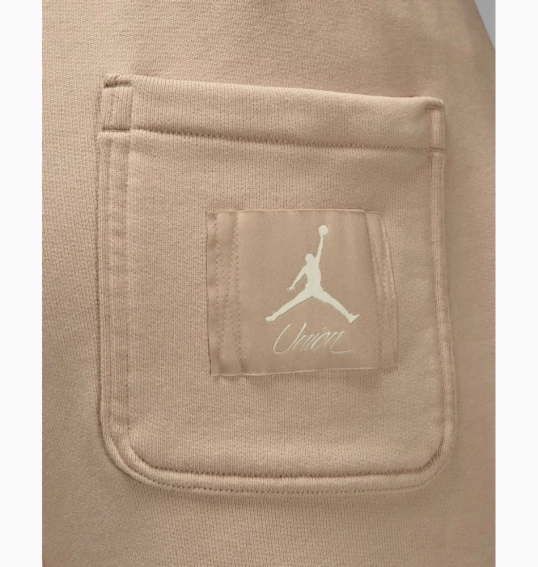 Брюки Jordan x Union MJ Fleece Pants Bio Beige DV7336-296 фото 5 — интернет-магазин Tapok