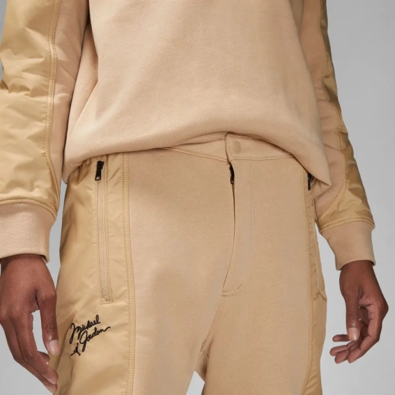 Брюки MENS JORDAN FLIGHT MVP FLEECE PANT DV7594-277 фото 3 — интернет-магазин Tapok