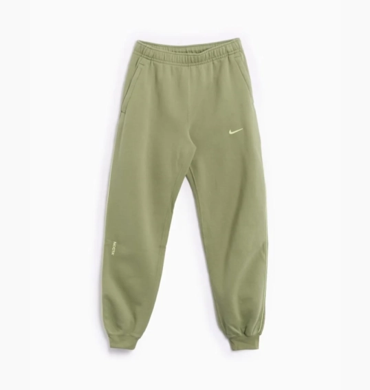 Штани Nike x NOCTA Fleece CS Sweatpant Oil Green/Light Liquid Lime FN7661-386 фото 2 — інтернет-магазин Tapok