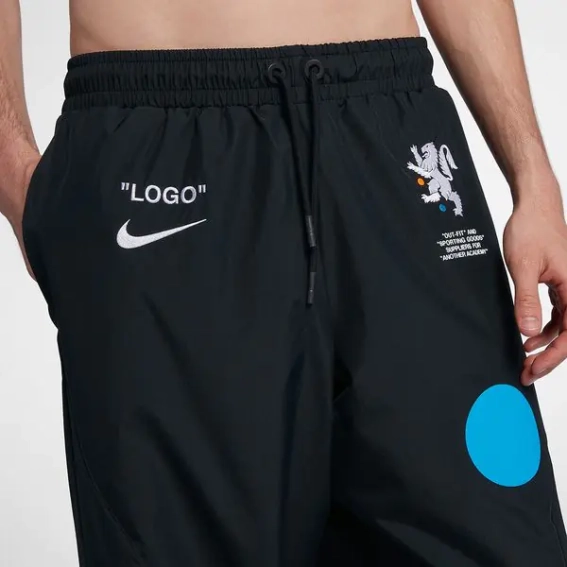 Брюки NIKELAB MERCURIAL OFF-WHITE (140cm длина) AA3299-010 фото 2 — интернет-магазин Tapok