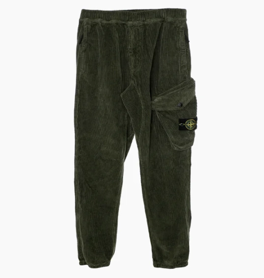 Штани Stone Island Pants Velvet  beige 751530811 V0091 фото 1 — інтернет-магазин Tapok