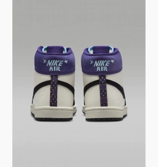 Кросівки Jordan x Opium Paris Air Ship PE SP 'Black Court Purple' FQ8281-100 фото 10 — інтернет-магазин Tapok