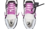 Кросівки Off-White Out Of Office Croco Print Sneaker 'Black White Purple' OMIA189F22LEA0040110 Фото 5