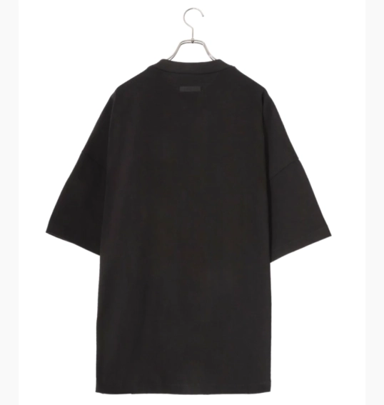 Футболка Fear of God ESSENTIALS Black Crewneck T-Shirt 125SP242004F фото 3 — інтернет-магазин Tapok