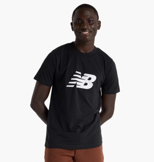 Футболка чоловіча New Balance Sport Jersey Logo Black MT43906BK
