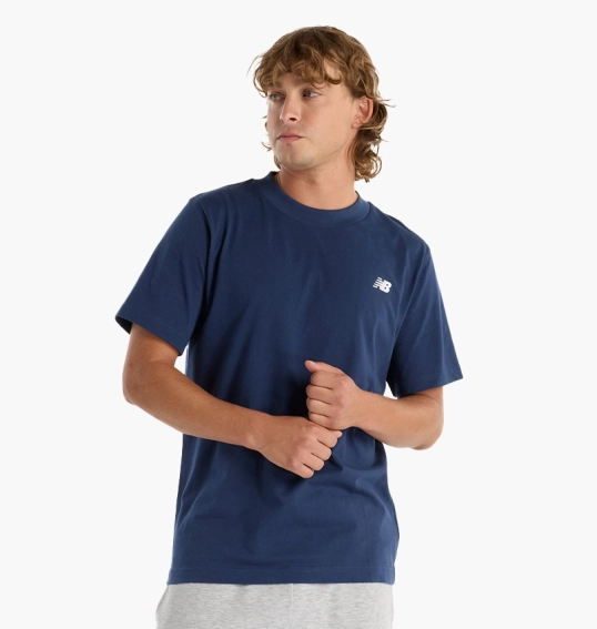 Мужская футболка New Balance Sport Arch Graphic Blue MT51985NNY фото 1 — интернет-магазин Tapok