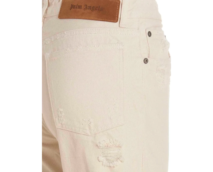 Джинси Palm Angels Palm Printed Distressed Jeans PMYA033S23DEN014-0355 фото 7 — інтернет-магазин Tapok