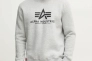 Кофта Alpha Industries Basic Sweater Grey 178302/17 Фото 4