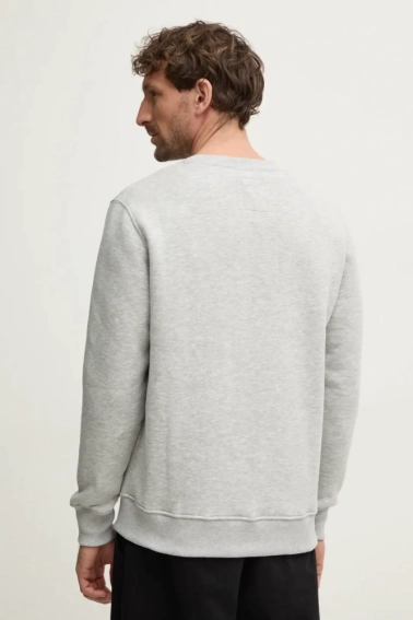 Кофта Alpha Industries Basic Sweater Grey 178302/17 фото 3 — інтернет-магазин Tapok