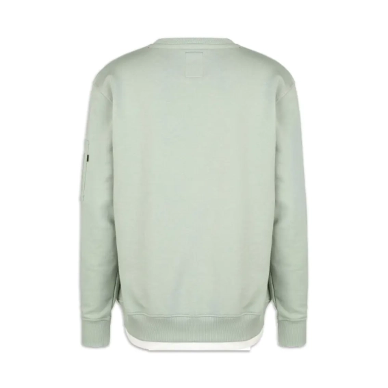 Кофта Alpha Industries Double Layer Sweater 136302/680 фото 2 — интернет-магазин Tapok