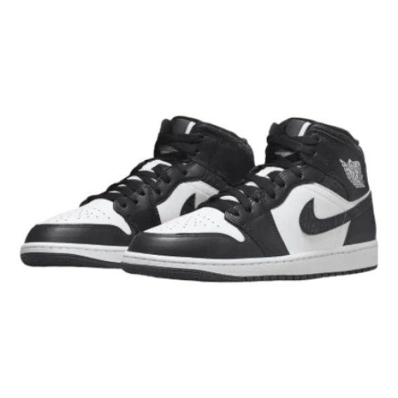 Кросівки чоловічі Air Jordan 1 Mid Se Panda Elephant FB9911-001 фото 7 — інтернет-магазин Tapok