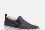 Мокасини Coach 1941 Black Jacuard Skate Slip-On Sneakers CA909 C Фото 1