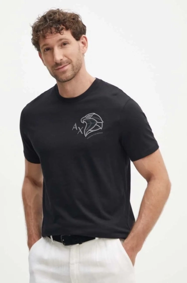 Футболка Armani Exchange T-shirt black 3DZTHH ZJ9TZ фото 1 — интернет-магазин Tapok