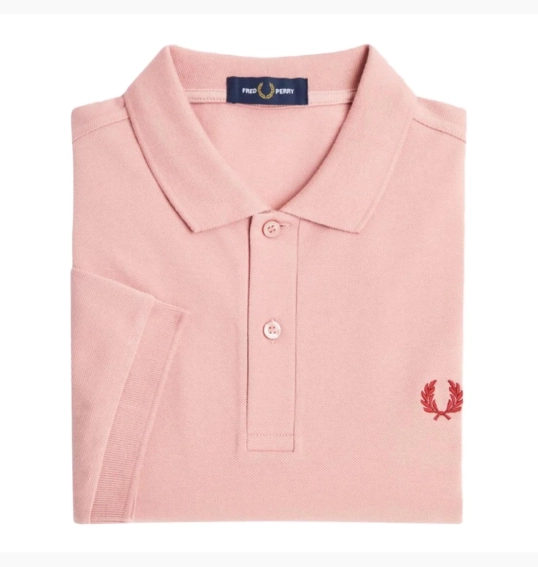 Футболка Fred Perry Tennis Shirt pink M6000-S51 фото 2 — интернет-магазин Tapok