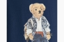 Футболка Ralph Lauren Kids Bear-motif cotton T-shirt BLUE 323853828018 Фото 2