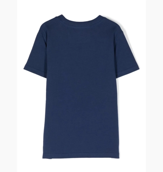 Футболка Ralph Lauren Kids Bear-motif cotton T-shirt BLUE 323853828018 фото 3 — интернет-магазин Tapok