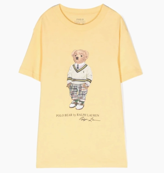 Футболка Ralph Lauren Жовтий Regular Fit kids 323853828016 фото 1 — інтернет-магазин Tapok