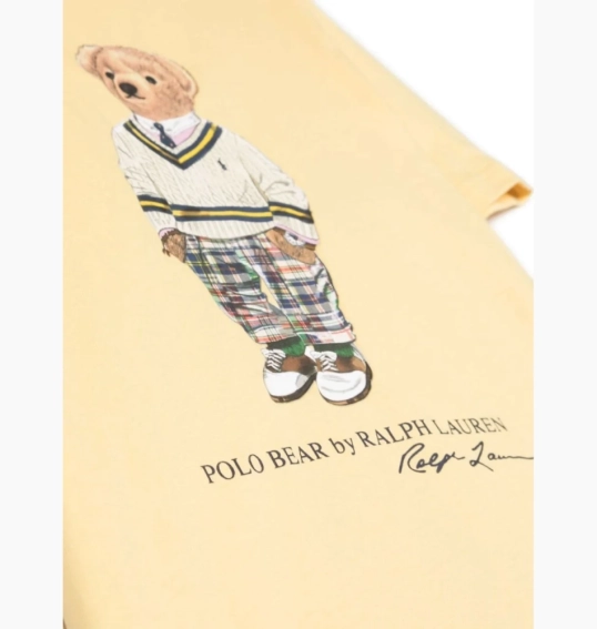 Футболка Ralph Lauren Жовтий Regular Fit kids 323853828016 фото 2 — інтернет-магазин Tapok