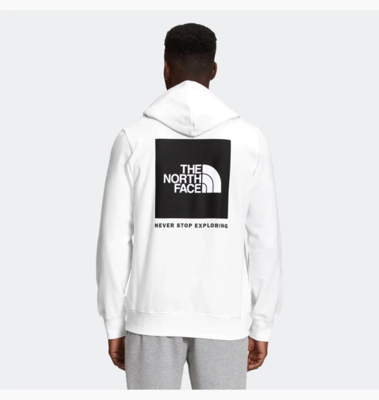 Худые Men&#39;s Box NSE Pullover Hoodie White NF0A7UNSLA9 фото 2 — интернет-магазин Tapok