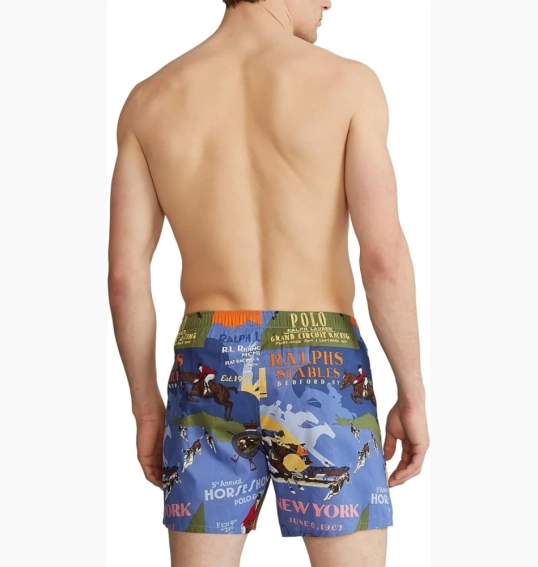 Шорти Polo Ralph Lauren L108HR Classic 100% Cotton 40's Woven Boxer L108HR фото 2 — інтернет-магазин Tapok