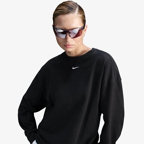 Жіноча кофта NIKE W NSW ESSNTL OS LS TEE HF5320-010 фото 1 — інтернет-магазин Tapok