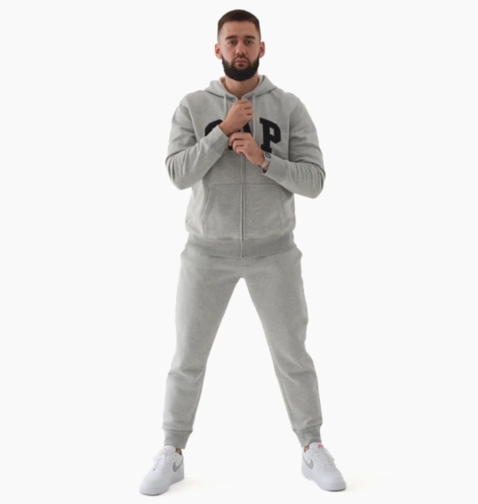 Костюм спортивный Gap Logo Suit Grey 218871731__221236001-2 L 218871731__221236001-2 фото 1 — интернет-магазин Tapok